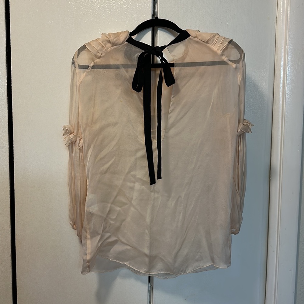 Dolce and Gabbana sheer blouse sz. 44 - Picture 3 of 6
